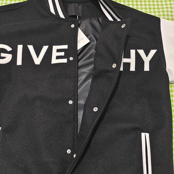 Givenchy Varsity Jacket In Wool And Leather - Picture 8 of 12